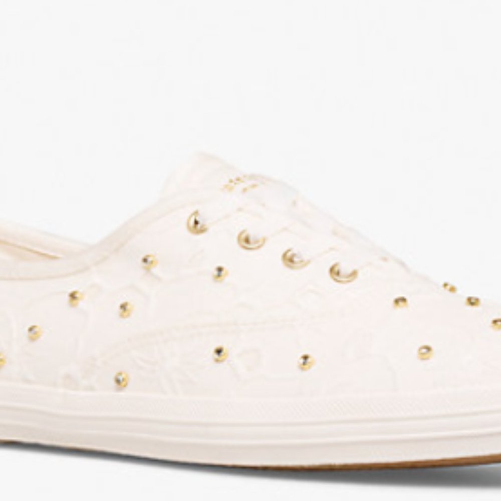 Size 6.5 keds x kate spade new york champion bridal lace sneakers